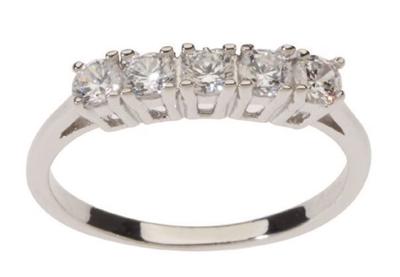 Anello Bluamante Donna in Argento Cubic Zirconia BAN008CR14 - BAN008CR14